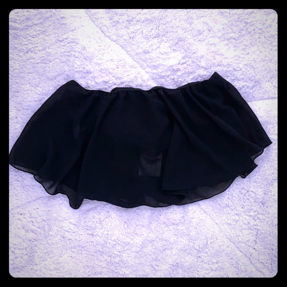 Layered Crop Top- black